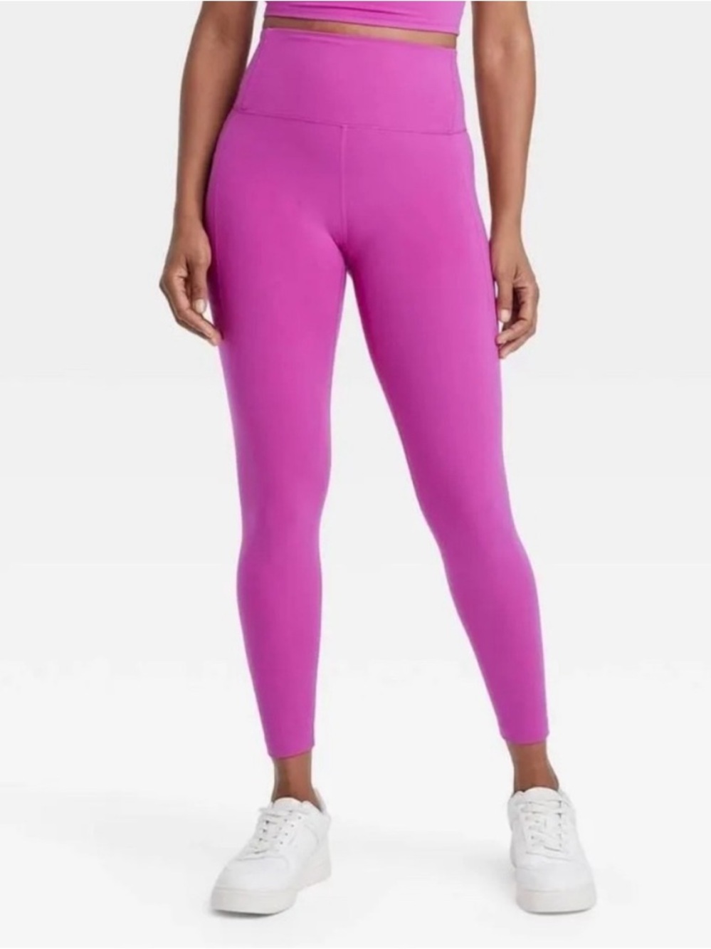 All In Motion High-Rise Pocketed Leggings Dark - Medium